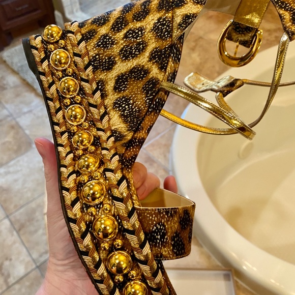 Christian louboutin wedges size 39 - Picture 2 of 5